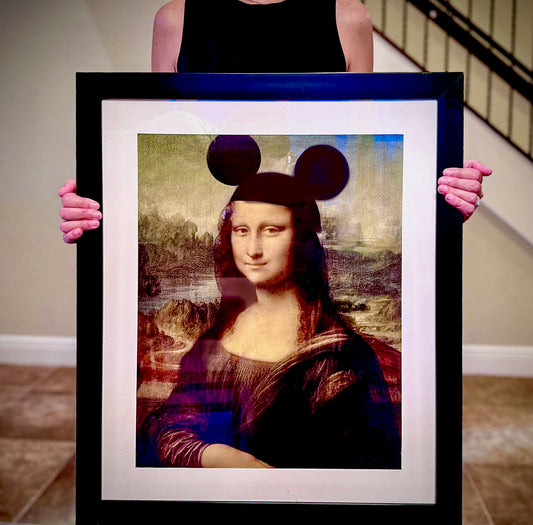 The Mona Lisa goes to Disney