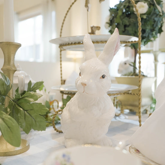 Themed Alice in Wonderland tea party table setting rental